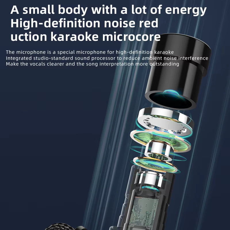 For Live Broadcast Karaoke with Clip Lapel Mic Earphones Portable 3.5mm In-ear Headsets Surround Sound Headphones with HD Mic